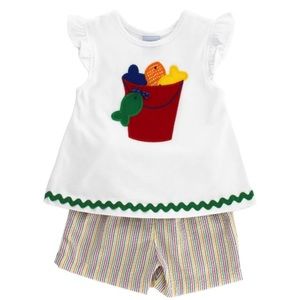 Catch of the day - Girls short set - Bailey Boys